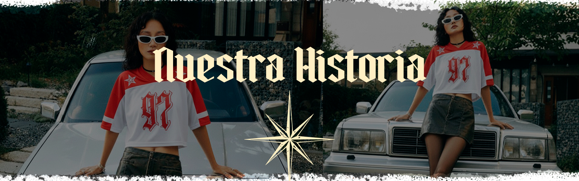 Banner de Nuestra Historia, información sobre la marca North Sky Streetwear